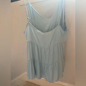 Light blue blouse from the Impeccable Pig. Worn once